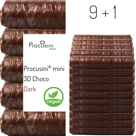Procusini® mini 3D Choco Dark (vegan)
